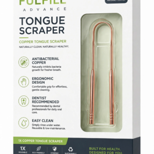 FULFILL ADVANCED™ Hospital Grade Tongue Scraper